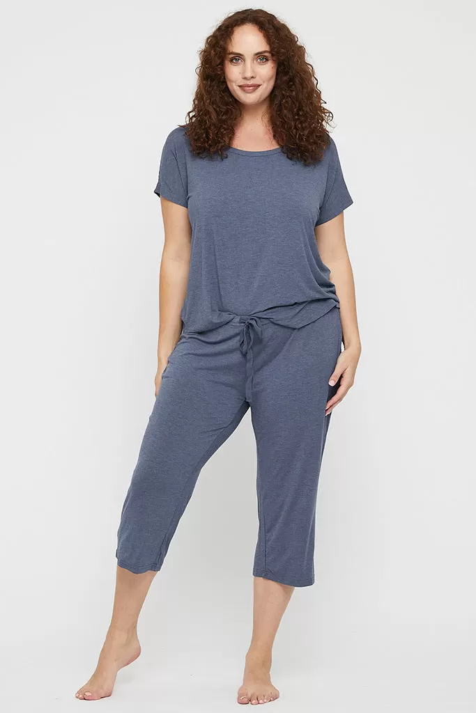 3/4 PJ Pant - Twilight