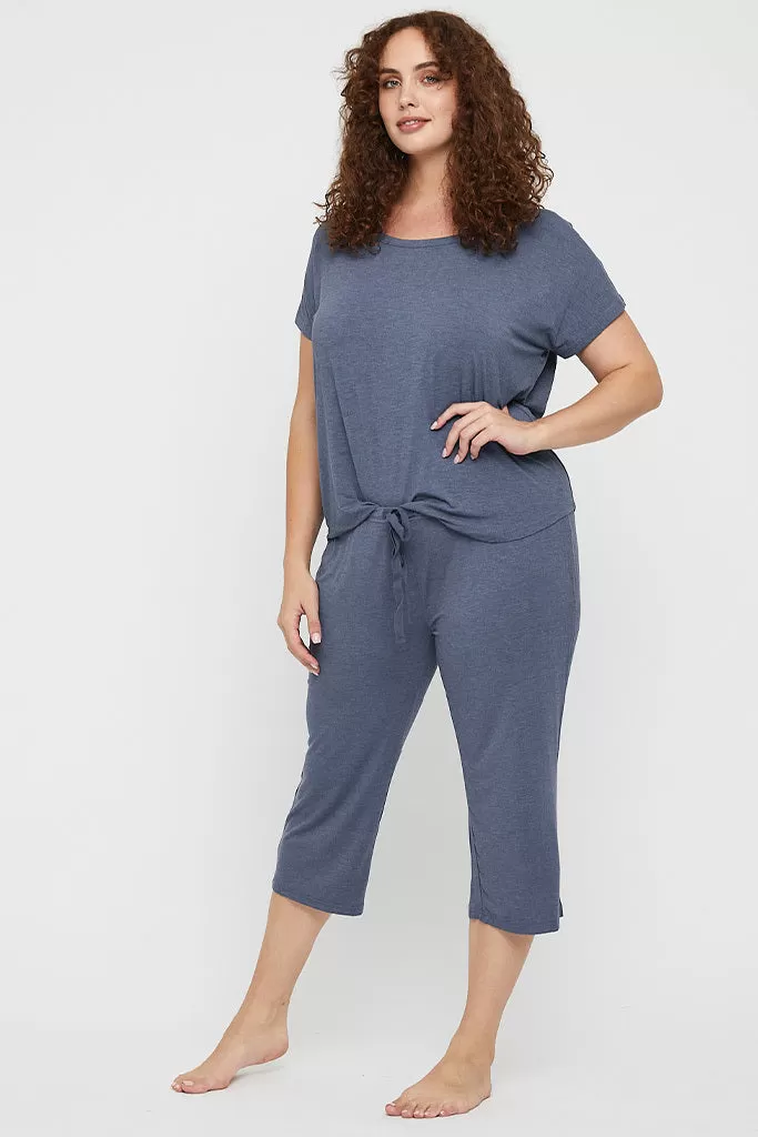 3/4 PJ Pant - Twilight