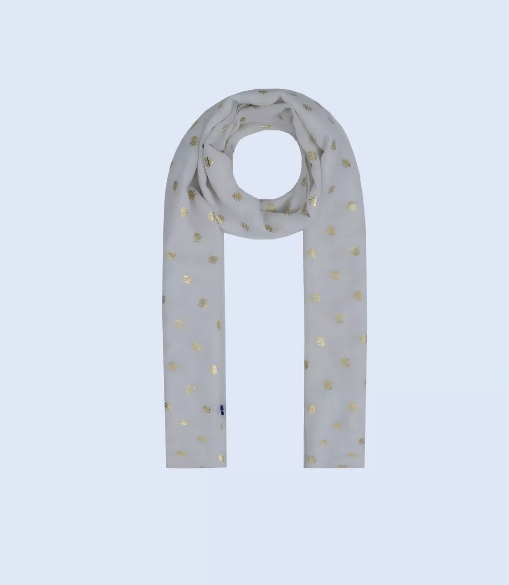 A4984-WHITE-Scarf For Women