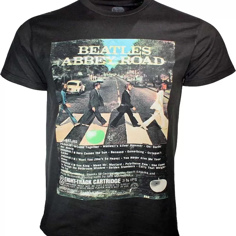 Abbey Road Eight-Track Beatles T-Shirt