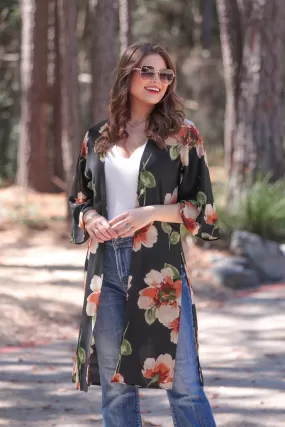 Addison Floral Kimono