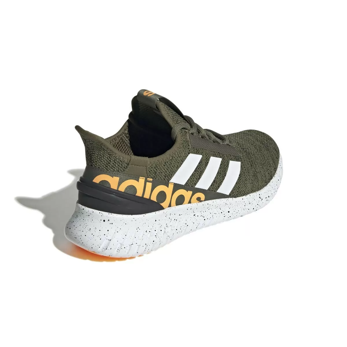 ADIDAS GY3676 KAPTIR 2.0 MN'S (Medium) Olive/White/Black Knit Running Shoes