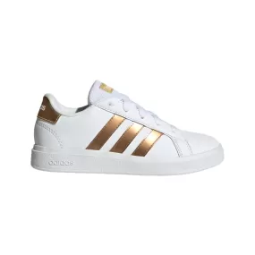 Adidas unisex sneakers Grand Court 2.0 K GY2578 cloud white-matte gold