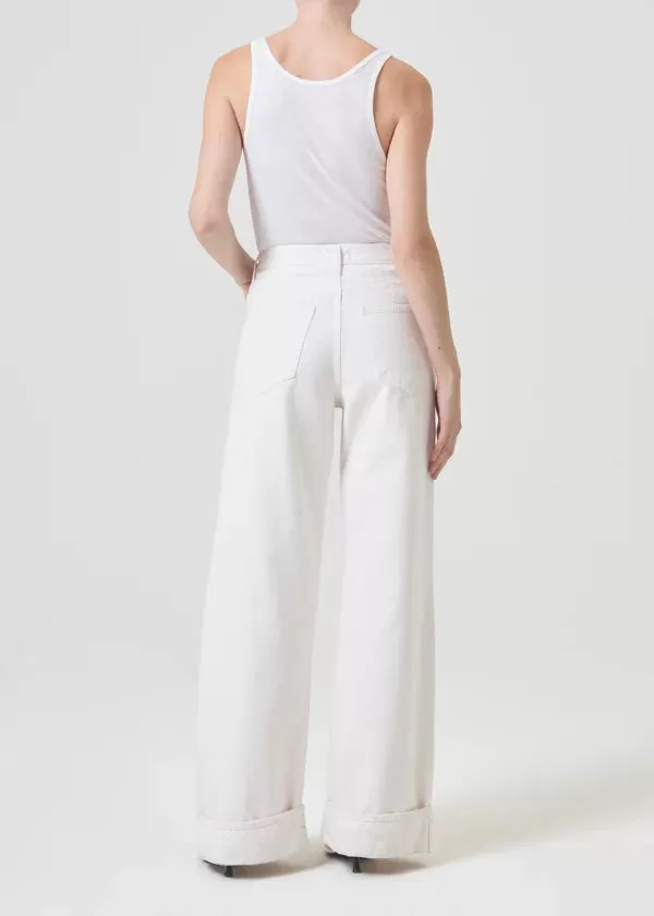 Agolde - Dame High Rise Wide Leg - Fortune Cookie