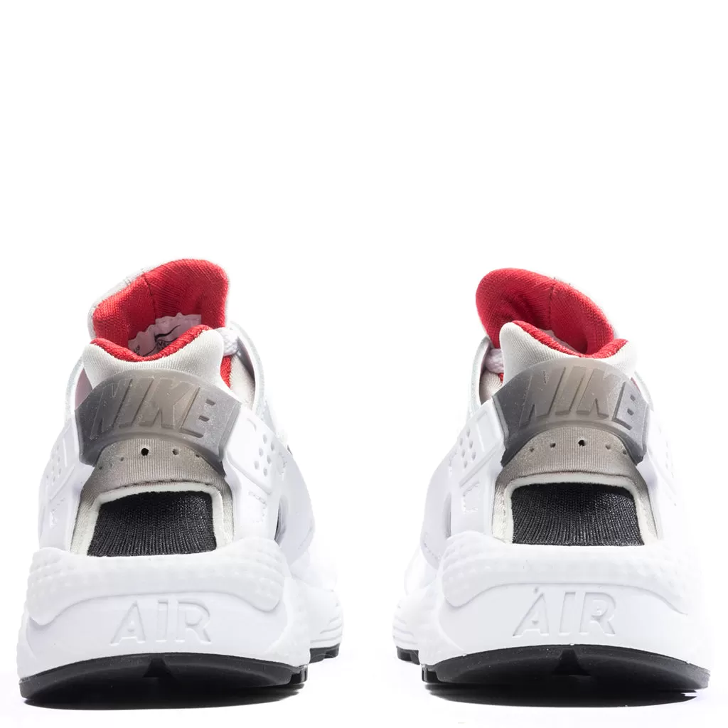 Air Huarache Women's - White/Black/Light Iron Ore/University Red