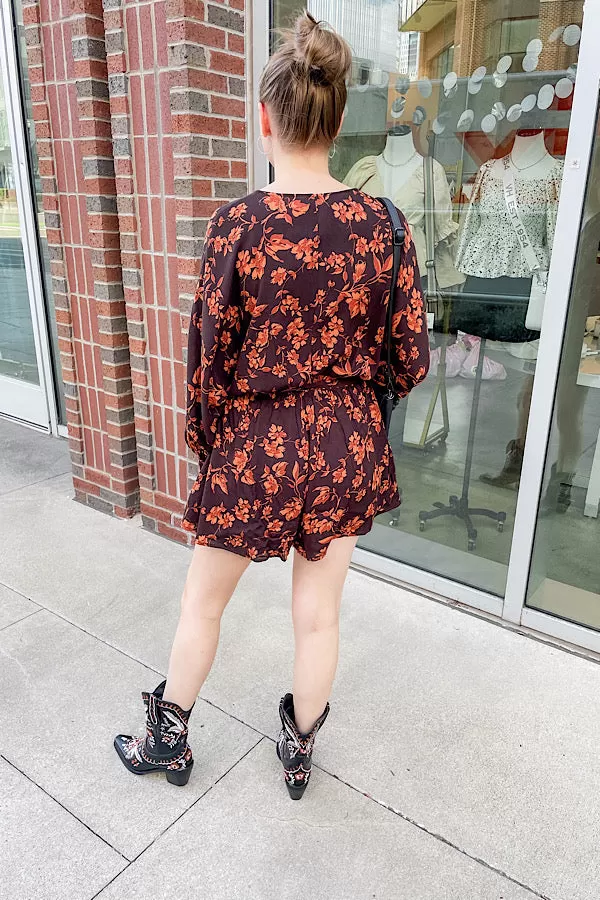 Alice Floral Romper