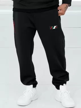 Allen Iverson x Actively Black Logo Joggers