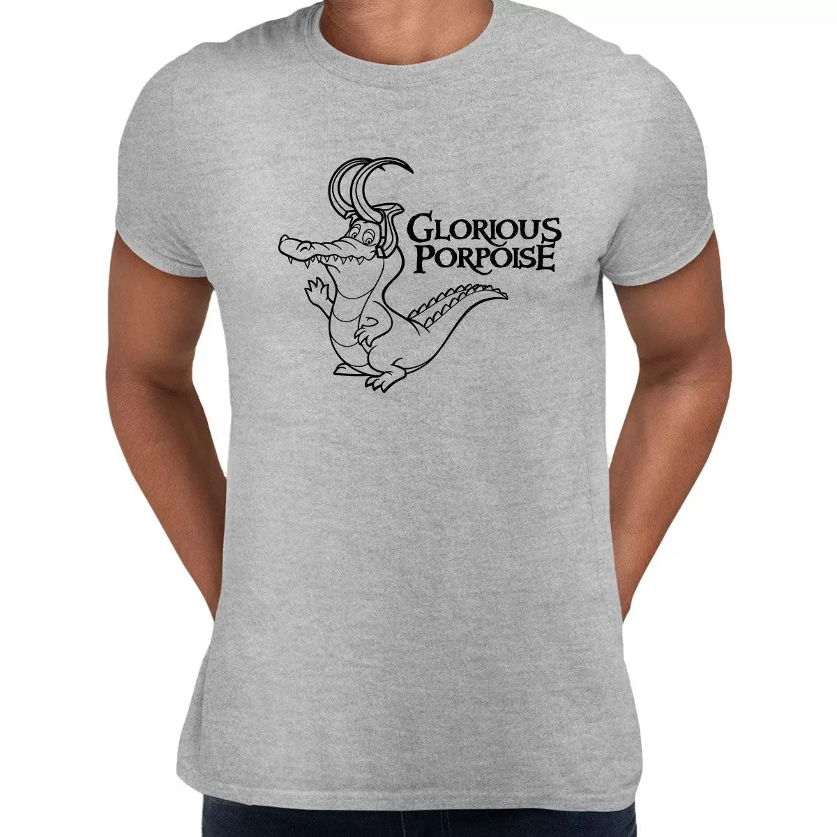 Alligator Loki Marvel Superhero Comic Glorious Porpoise T-Shirt Kids Adults Unisex Tee