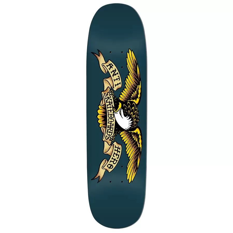 Anti Hero Skateboards Classic Eagle Blue Meanie Deck 8.75