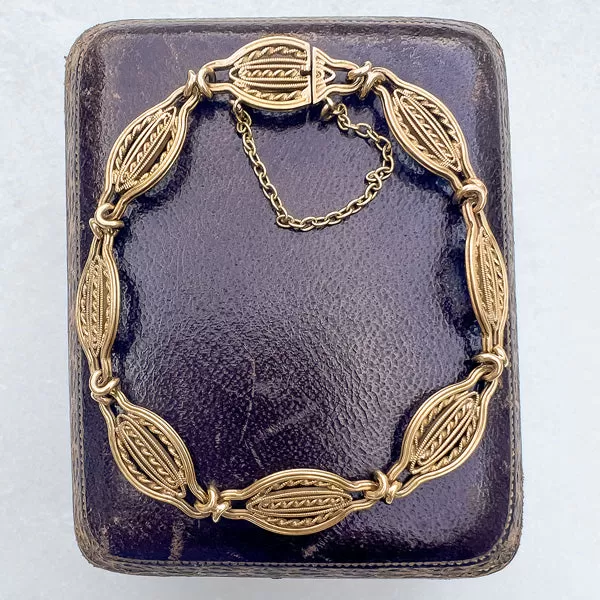 Antique Filigree Bracelet