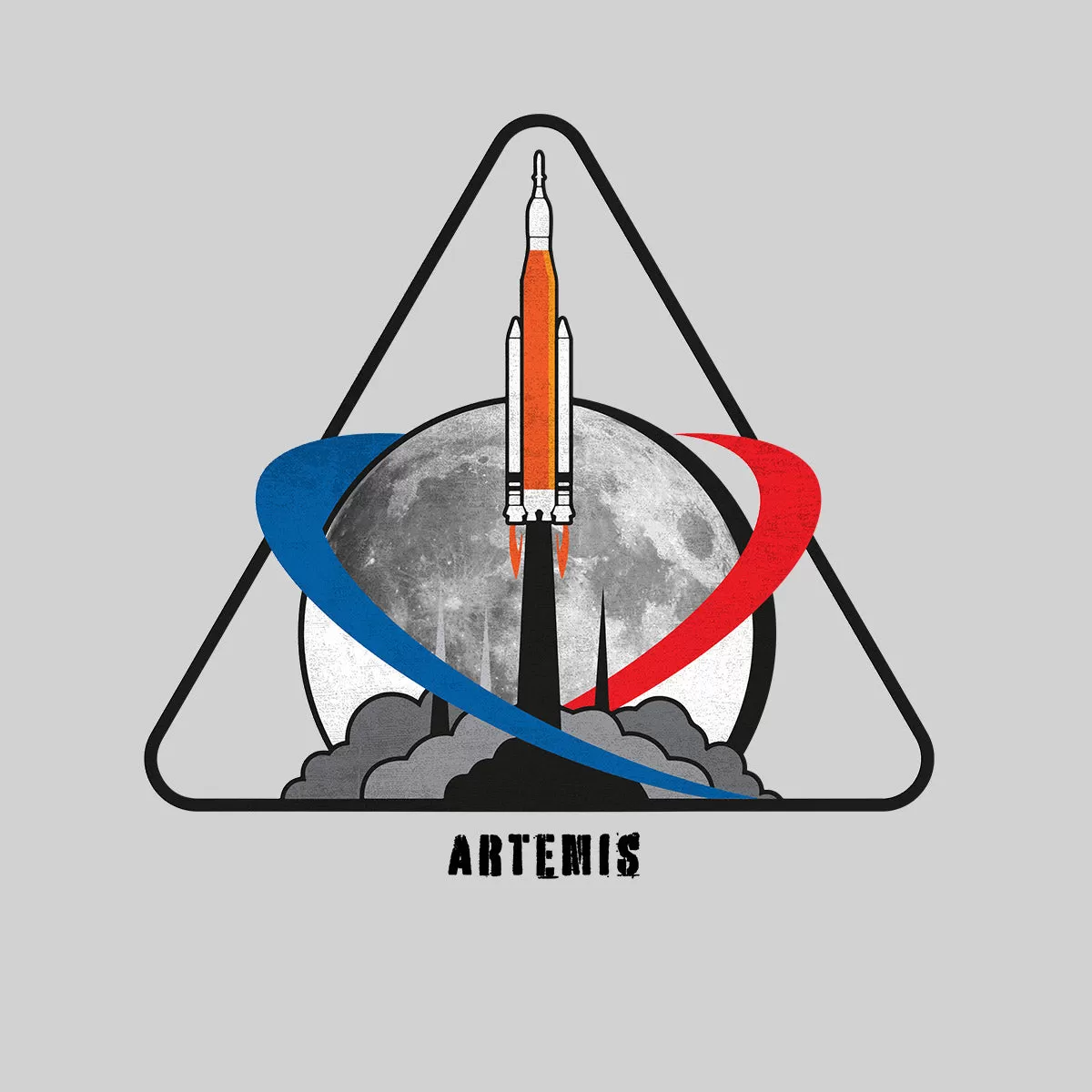 Artemis Nasa Moon Mission T-shirt Unisex T-shirt