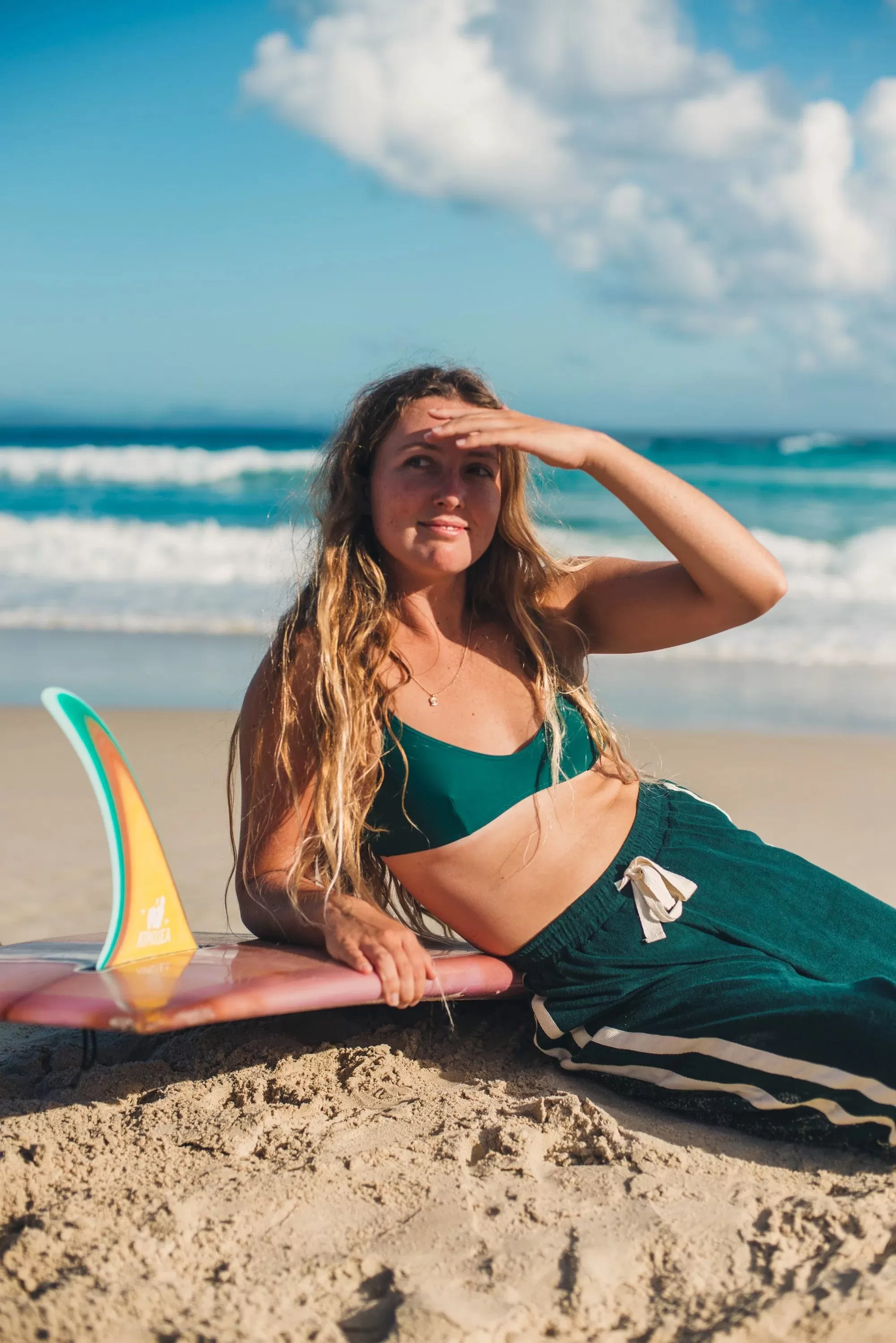 Atmosea - Apres Surf Pant - Forrest Green