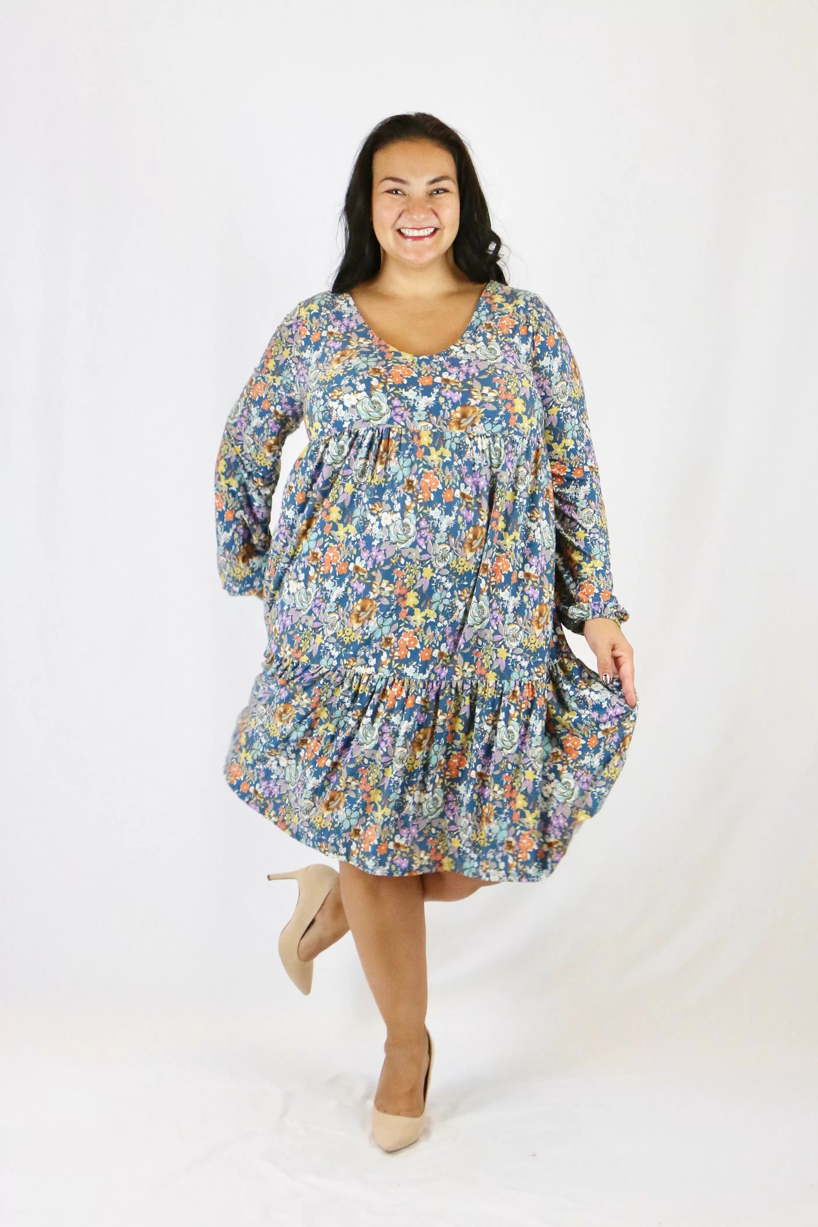 Audra Dress - M, 1XL, 2XL, 3XL