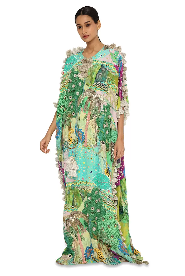 Aurora Kuno Print Kaftan