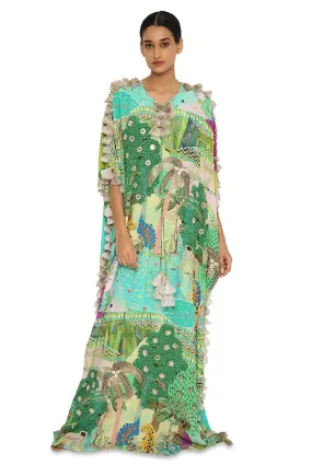 Aurora Kuno Print Kaftan