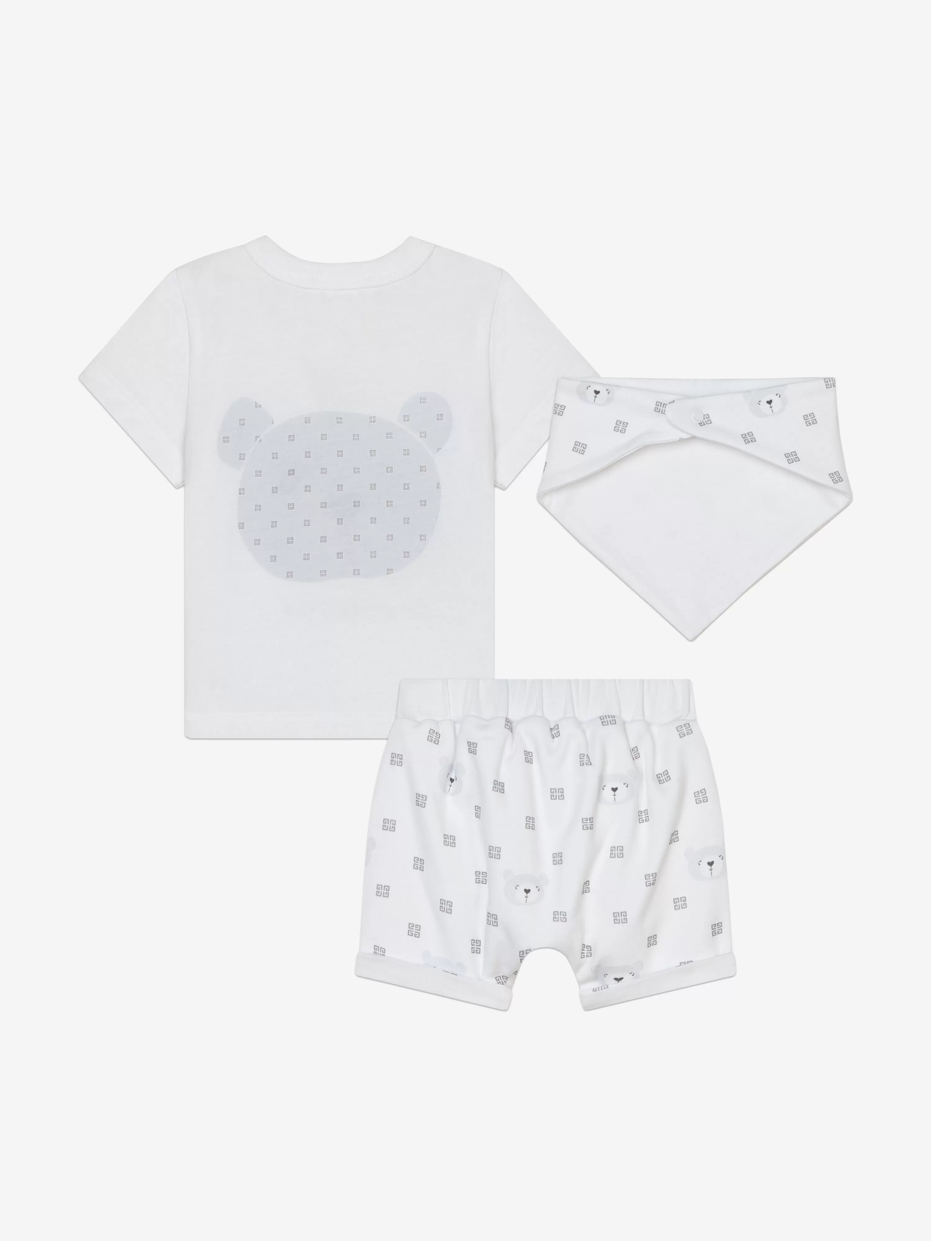 Baby 3 Piece Gift Set in White