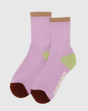 Baggu - Peony Mix - Ribbed Socks