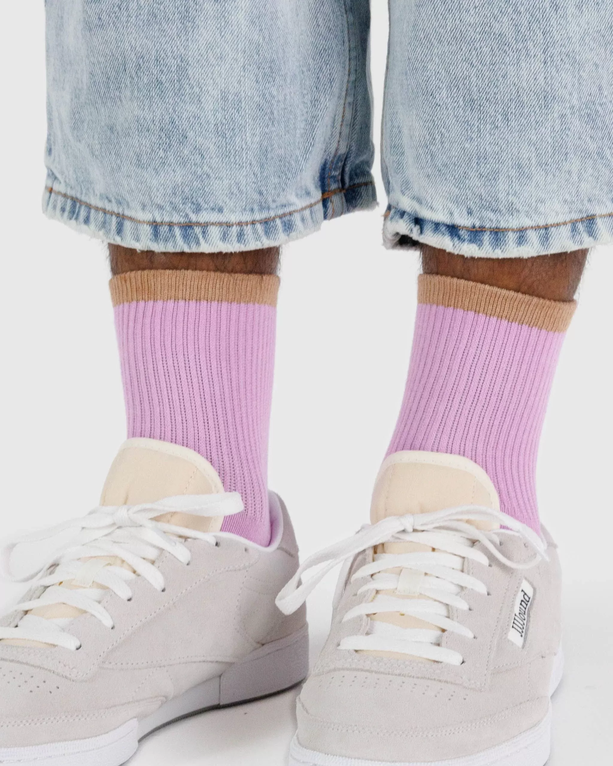 Baggu - Peony Mix - Ribbed Socks