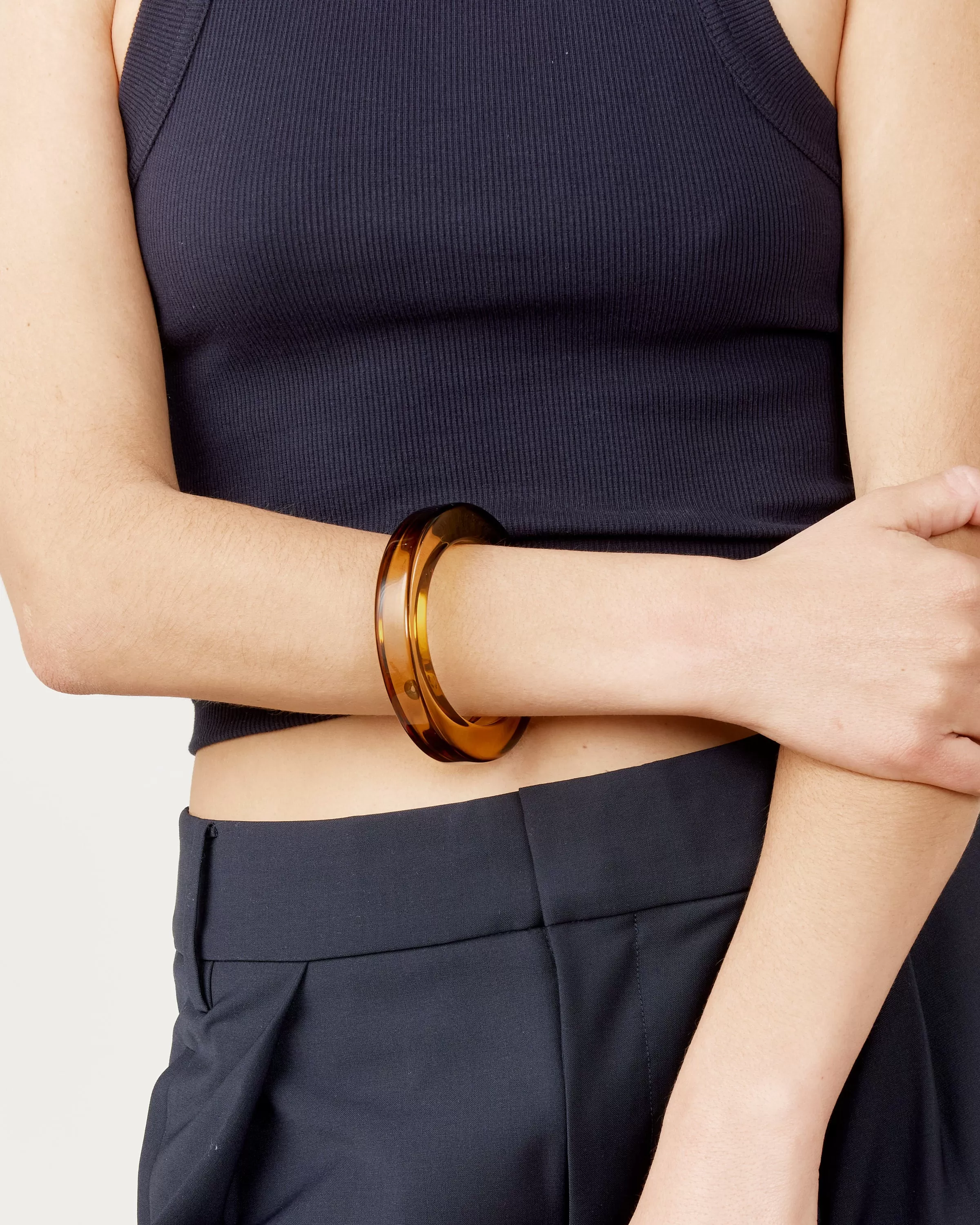 Bangle Set in Amber and Blue