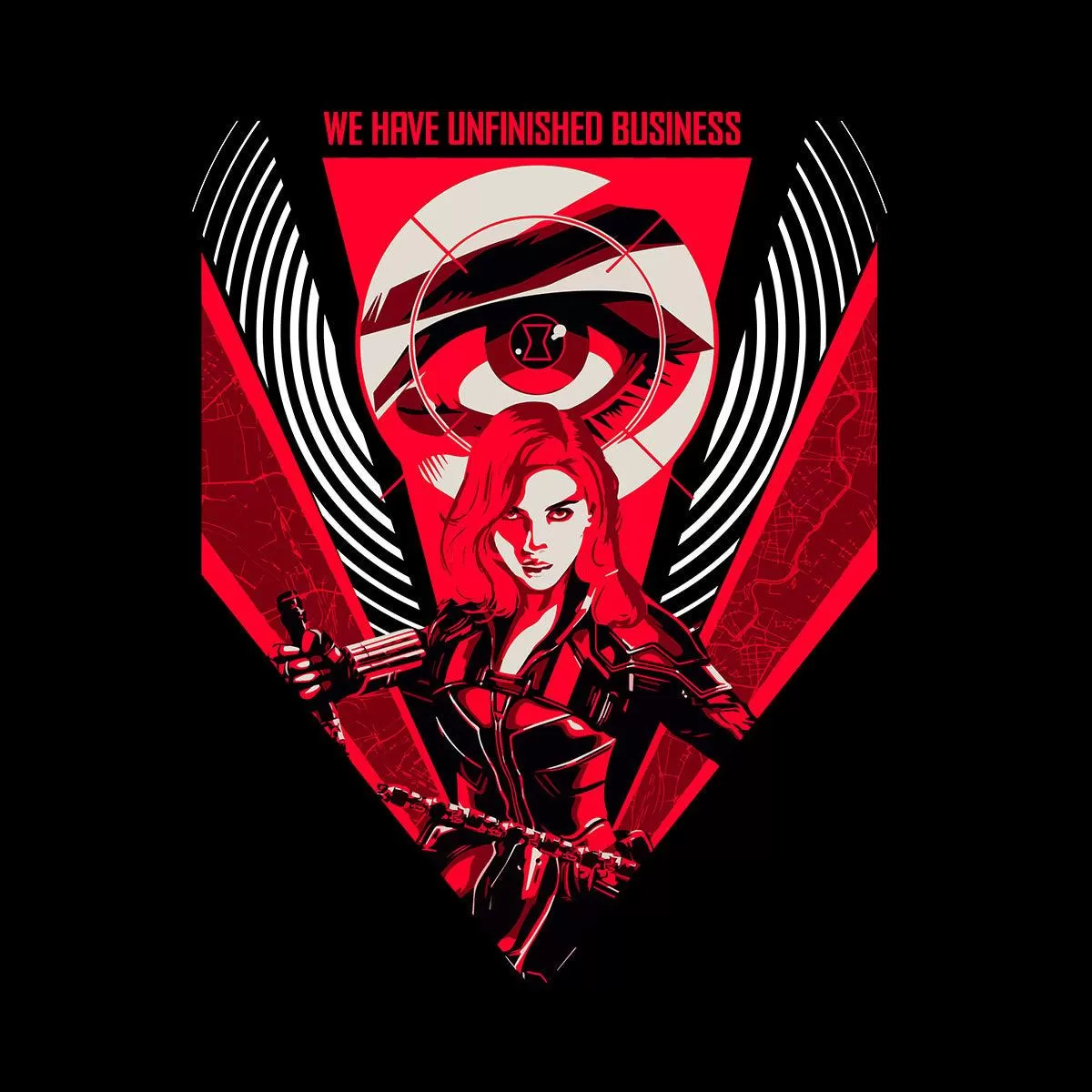 Black Widow Movie Scarlett Natasha Romanoff Marvel Adult Kids Gift T-shirt