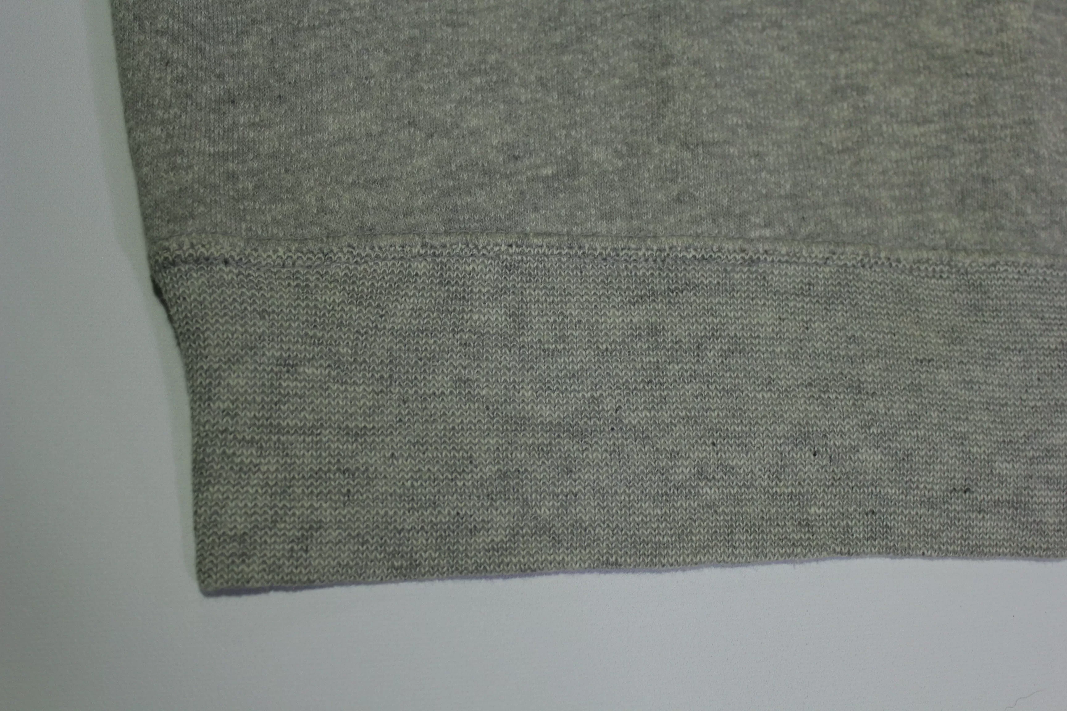 Blank Heathered Grey 60's Vintage Gusset Chain Stitched Crewneck Sweatshirt