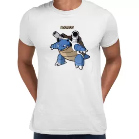 Blastoise Pokemon Go Adults T-Shirt Printed Manga Japan Birthday Gift Boys Top Unisex T-Shirt