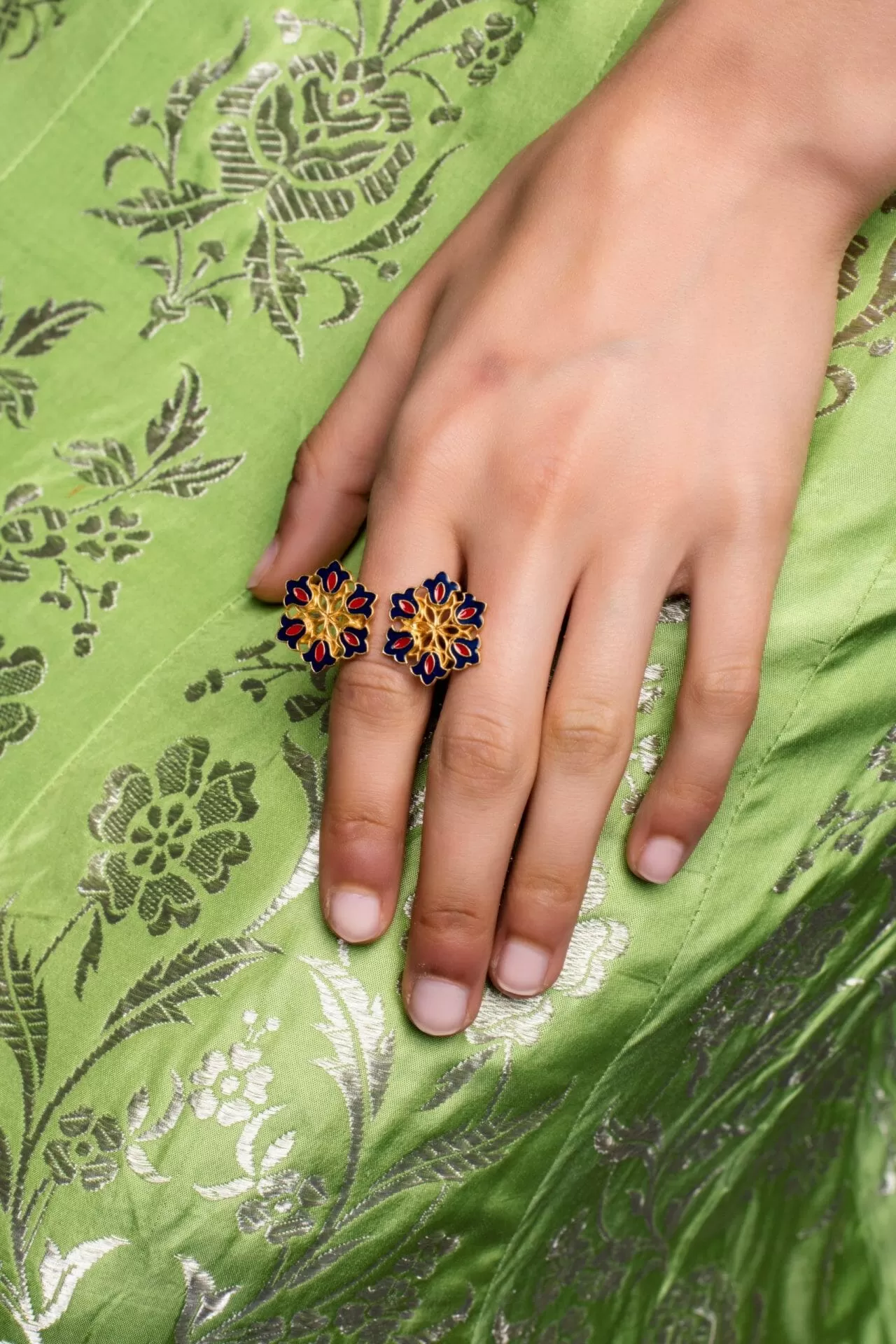 Boho Floral Ring