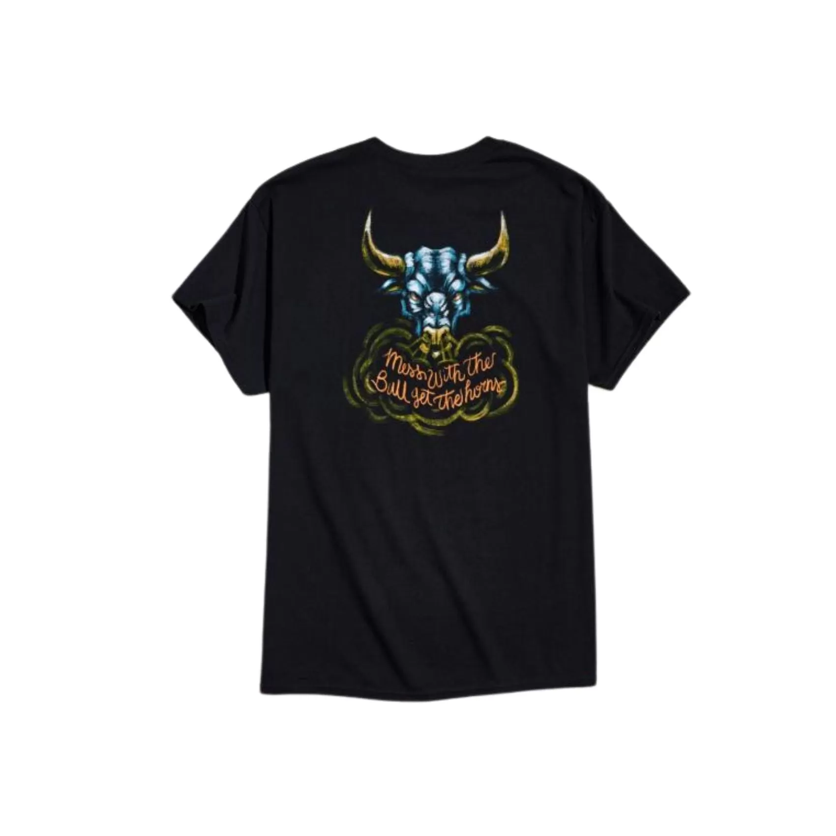 Bull Horns Tee - Black