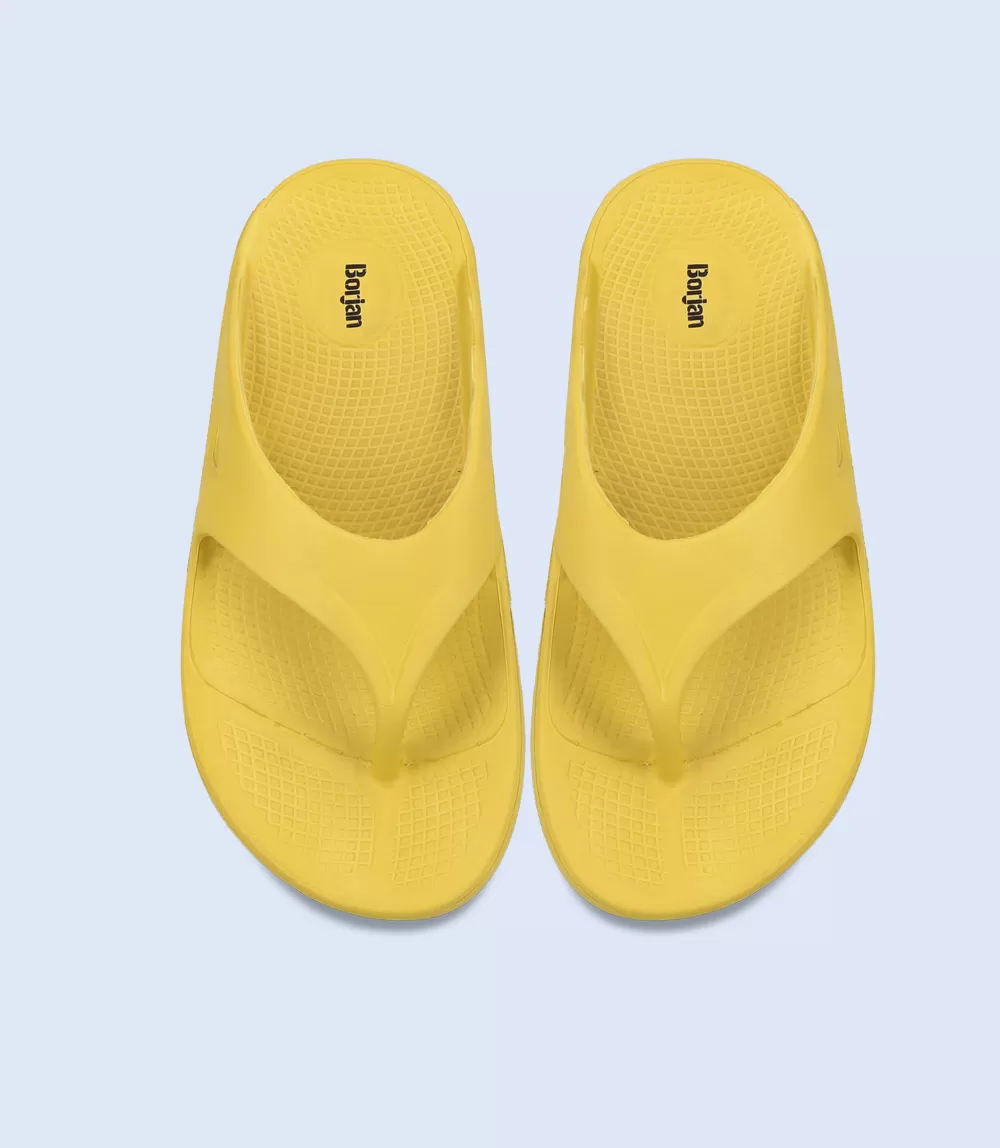 BW9275-YELLOW-Women Flipflop