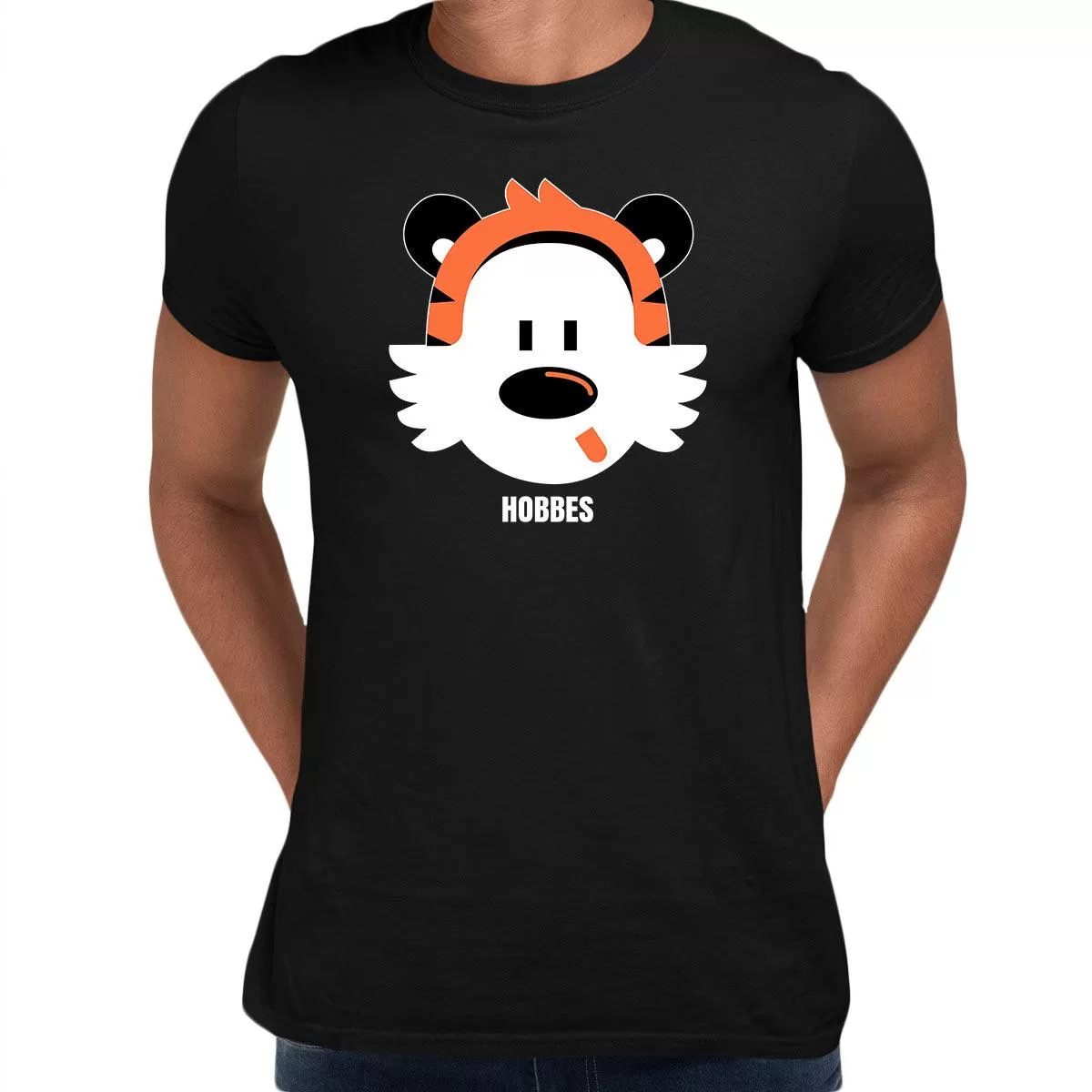 Calvin & Hobbes Nostalgic Comic Strip Character Perfect for Movie-Tie or Day Off Hangout Unisex T-Shirt