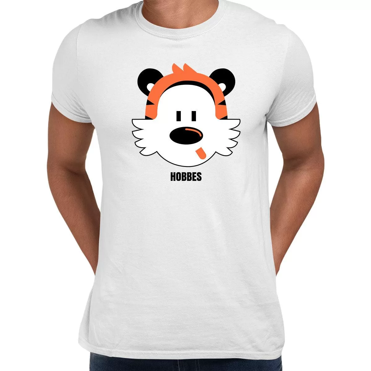 Calvin & Hobbes Nostalgic Comic Strip Character Perfect for Movie-Tie or Day Off Hangout Unisex T-Shirt