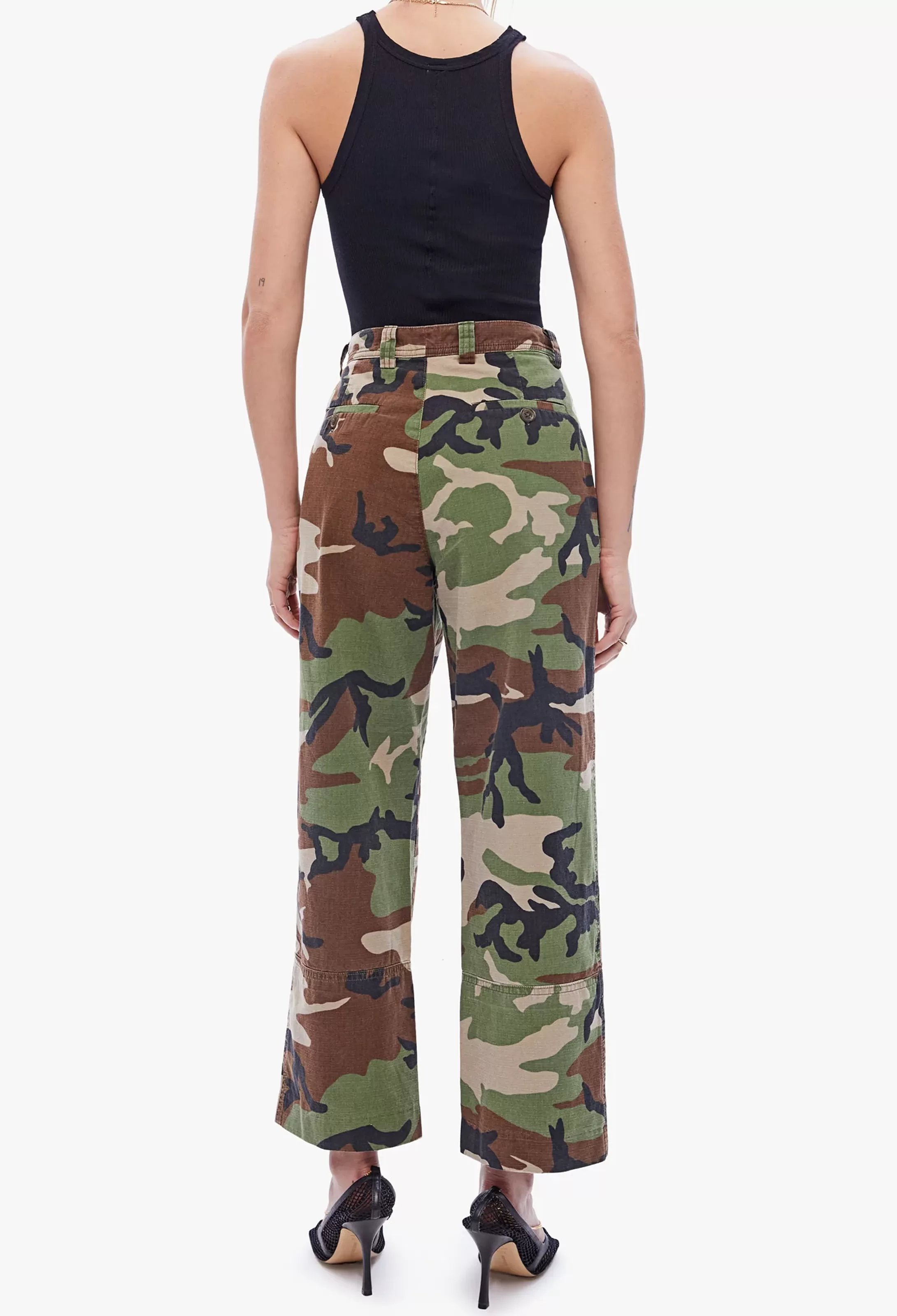 Camo Slash Pocket Trouser