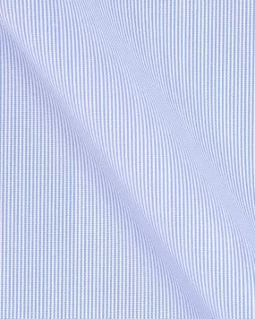 Canclini Argento Blue Mini Stripe Shirt 3030.w2100.0002.f01