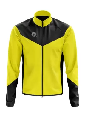 Chamarra Rompevientos Yellow/Black Geovanny