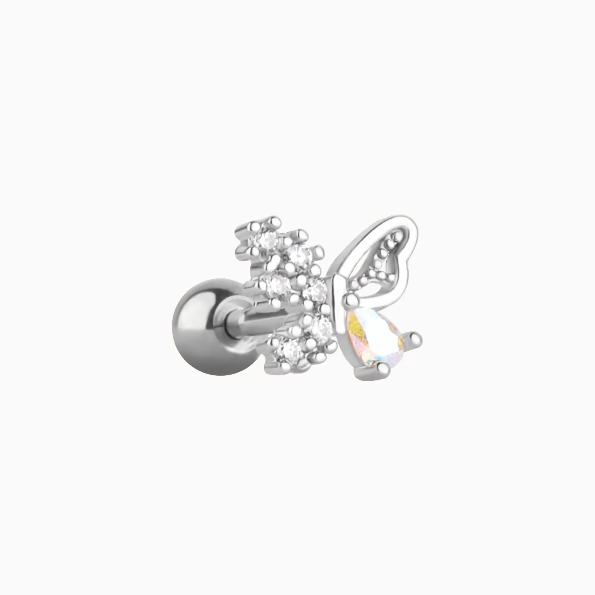 Charm Butterfly Stud