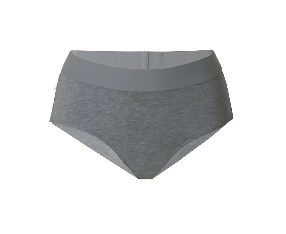 {Clearance Stock} Organic Bamboo Full Brief in Grey