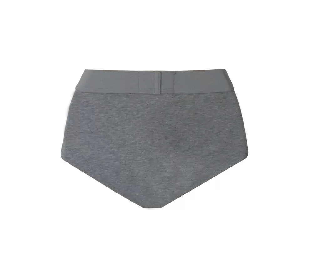 {Clearance Stock} Organic Bamboo Full Brief in Grey