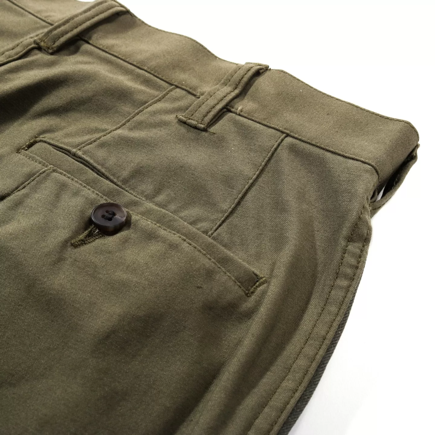 COMME DES GARCONS HOMME P017 TWO-TONE PANT KHAKI