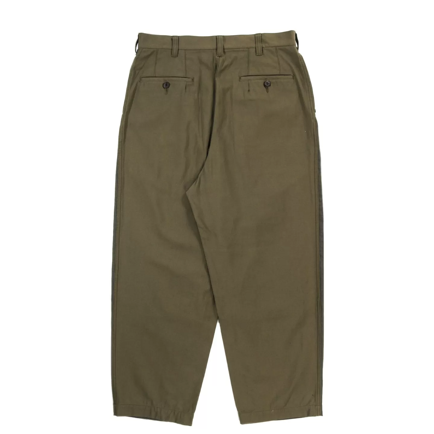 COMME DES GARCONS HOMME P017 TWO-TONE PANT KHAKI