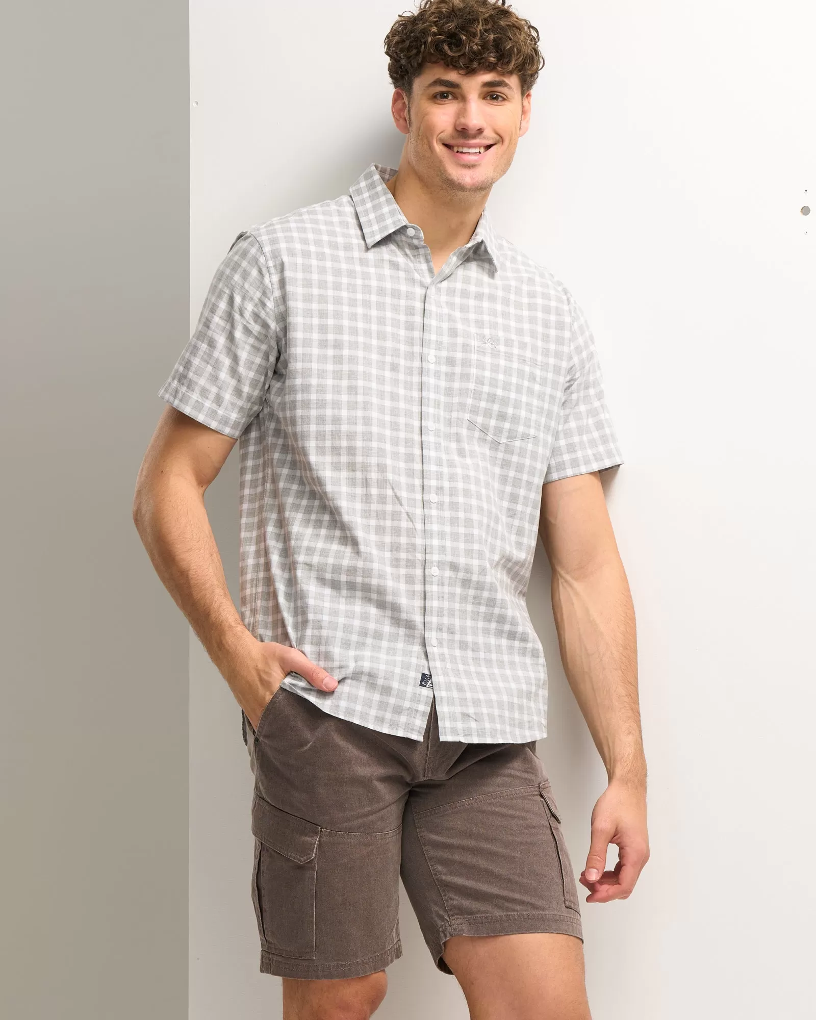 COTTON TIMARU CHECK SHIRT