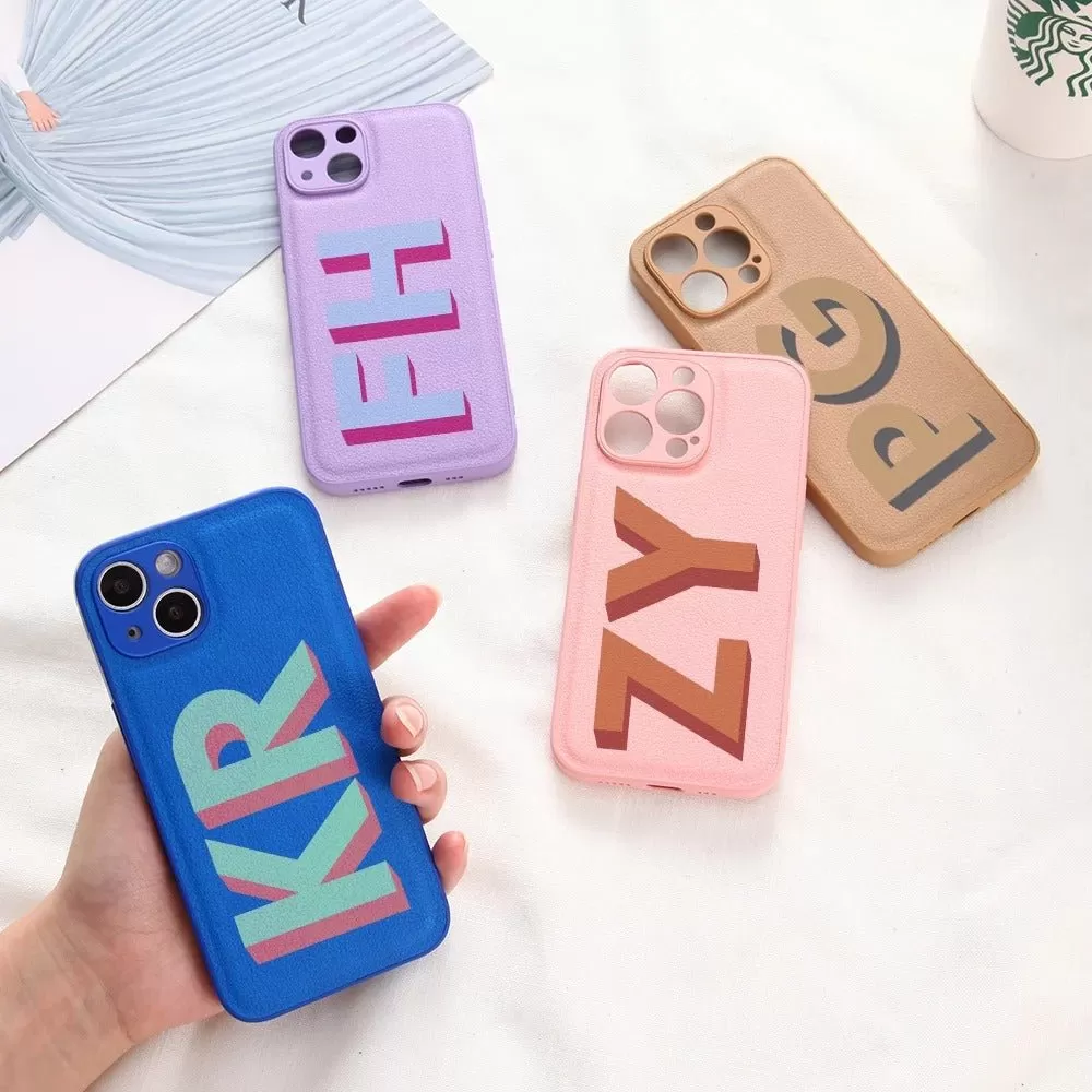 Custom Initials Iphone Case