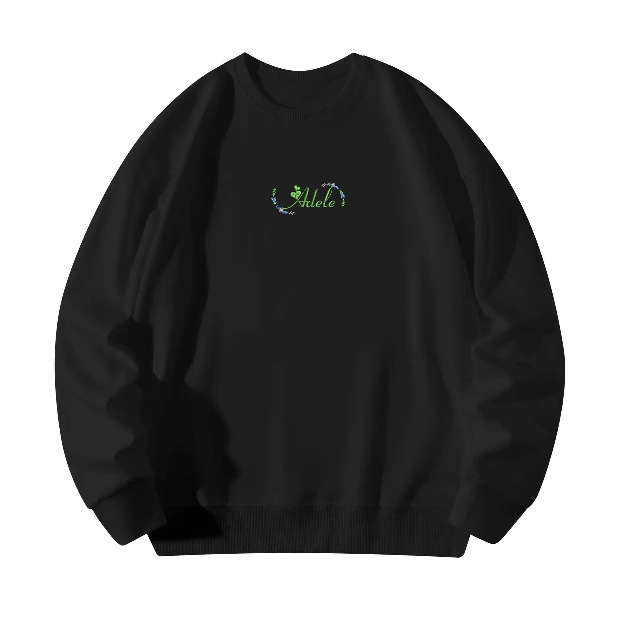 Custom Name Unisex Embroidered Hoodie Personalized Sweatshirt