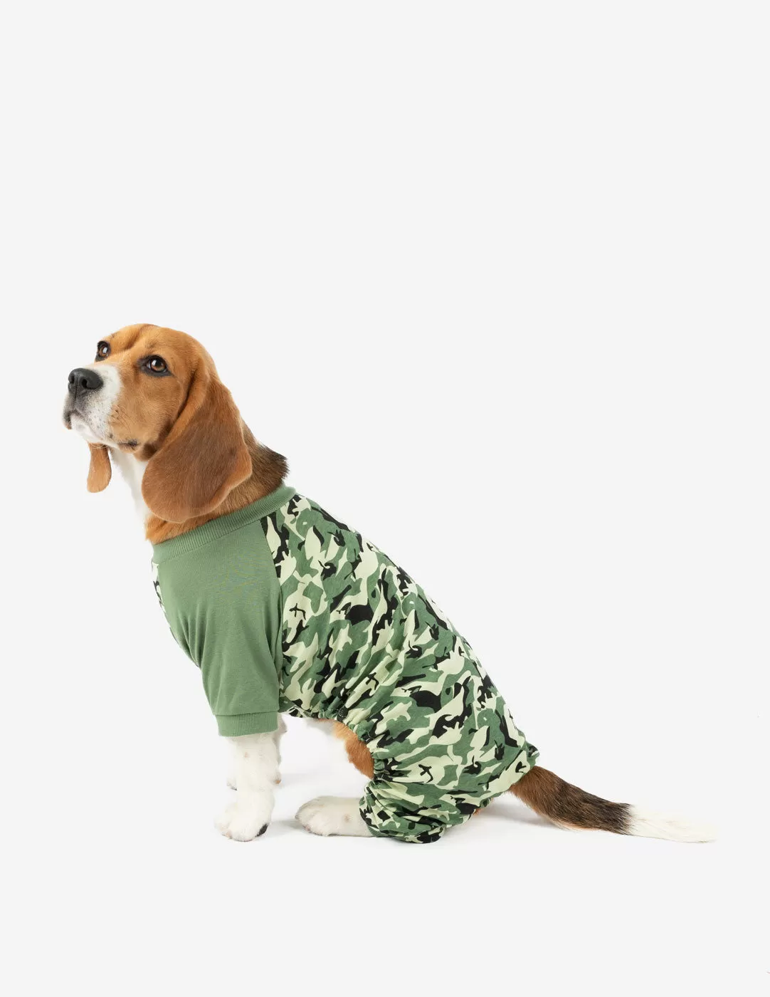 Dog Camouflage Print Pajamas