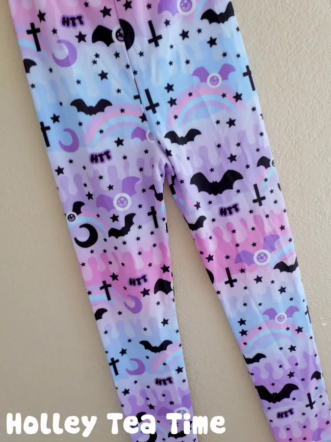 Dripping Sky leggings [made to order]