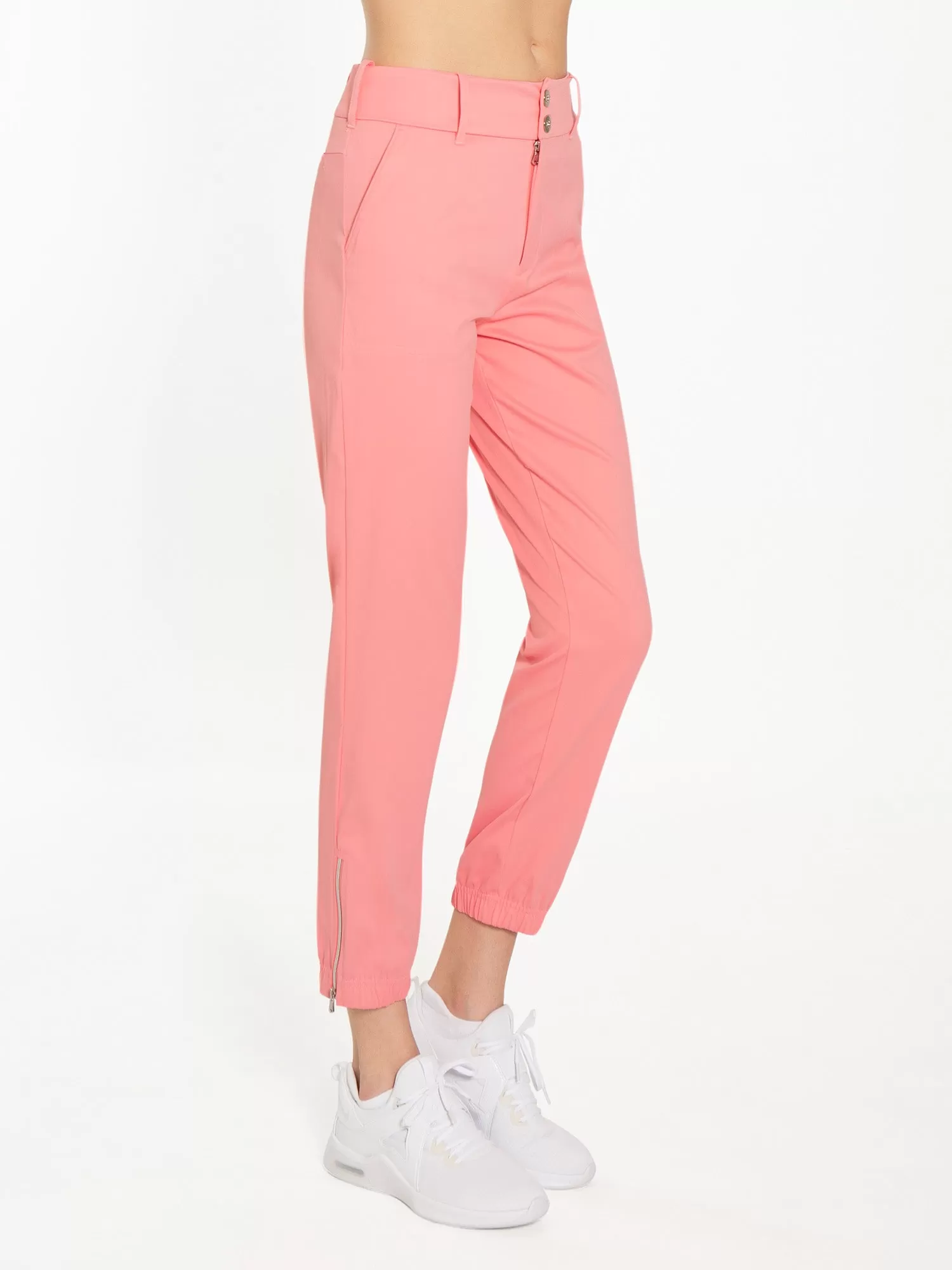 Easy Fit Active Pants - Plumeria