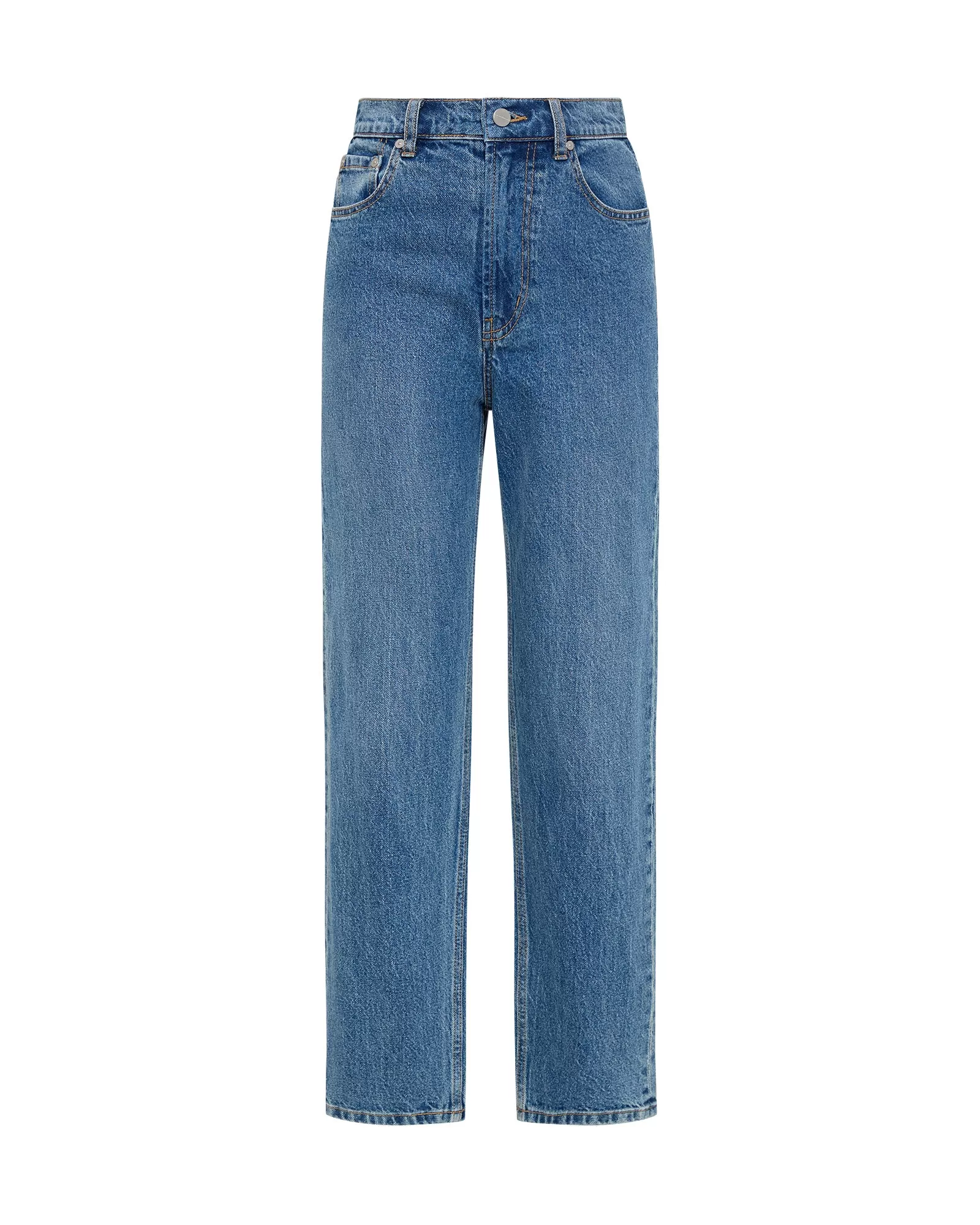 ESSENTIAL WEEKEND JEAN - MID INDIGO