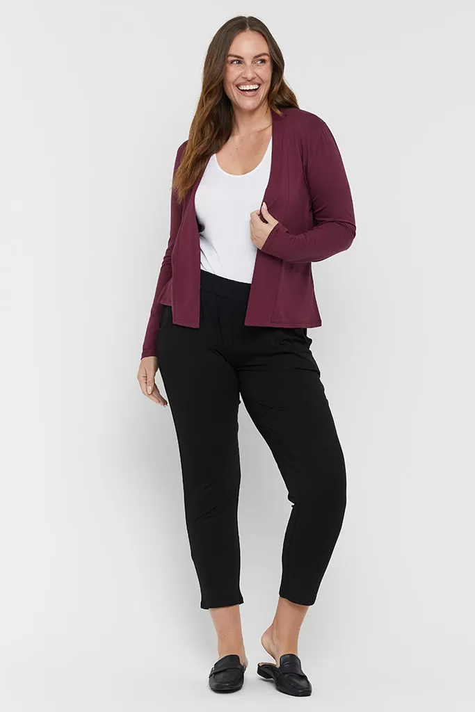 Everyday Cardi - Burgundy