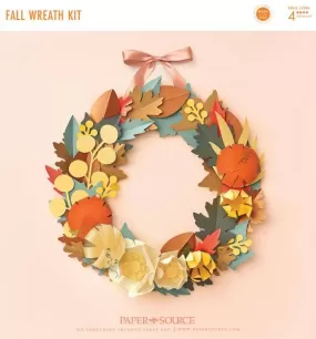 Fall Pumpkin Wreath