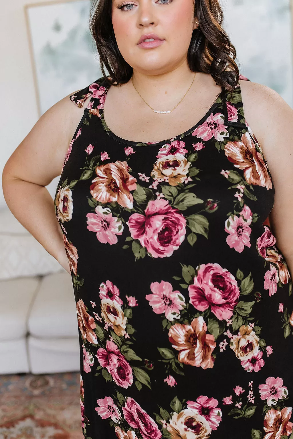 Fortuitous in Floral Maxi Dress