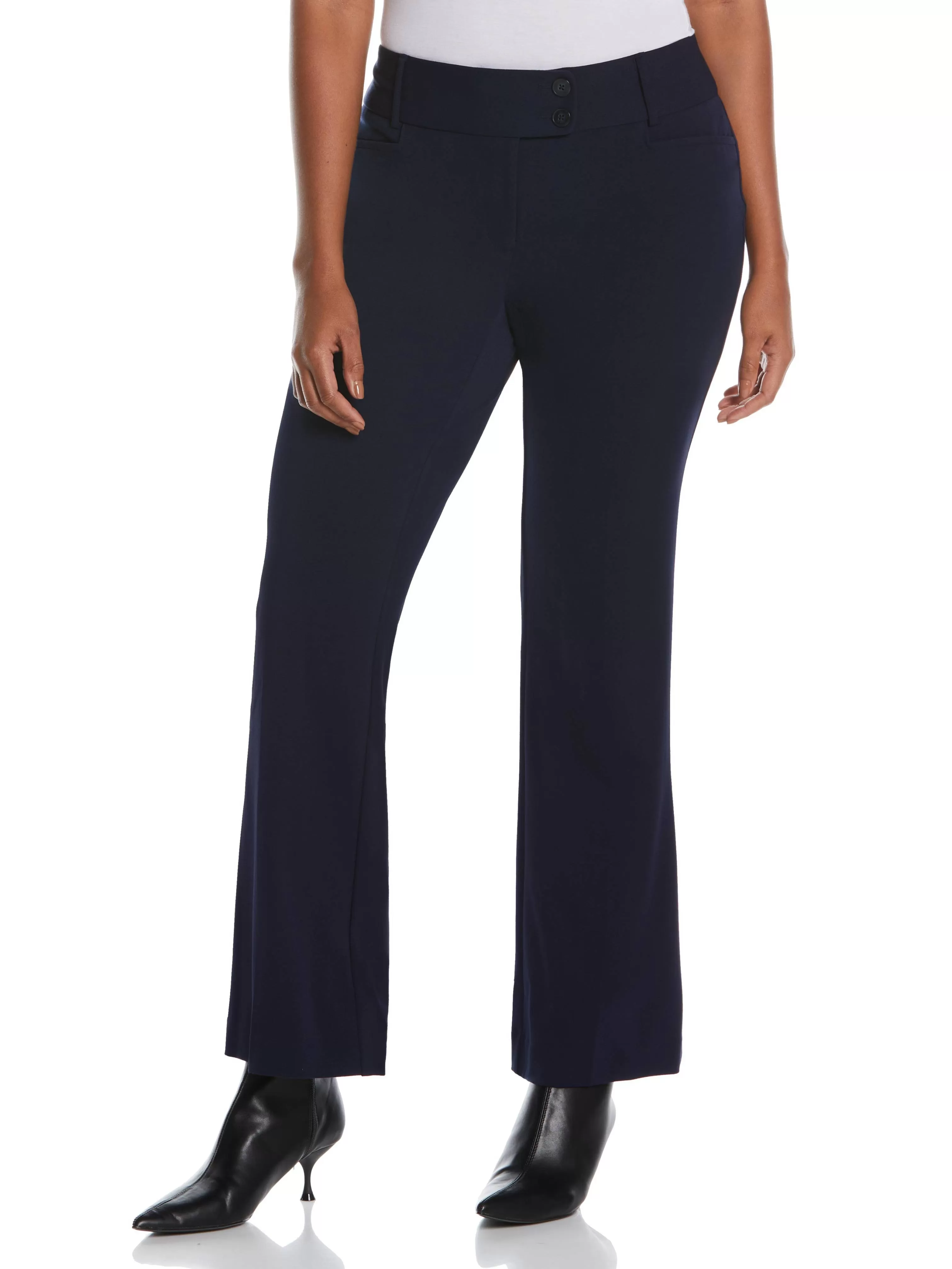 Gabardine Bootcut Pant - Curvy Fit